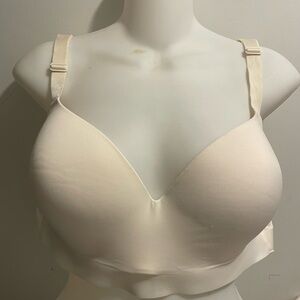 Soma Brand‎ Enbliss Luxe Wireless Lace J Hook Ivory Size 38B